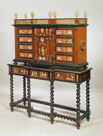 Cabinet on Stand, Chinoiserie by Unbekannt Unbekannt